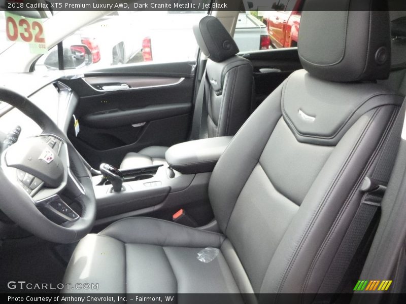Front Seat of 2018 XT5 Premium Luxury AWD