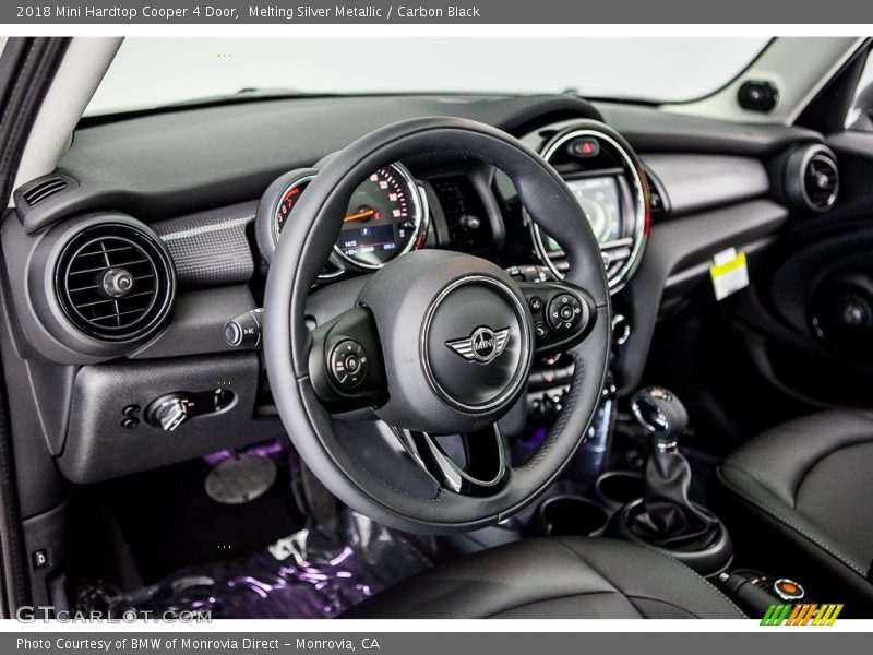 Melting Silver Metallic / Carbon Black 2018 Mini Hardtop Cooper 4 Door