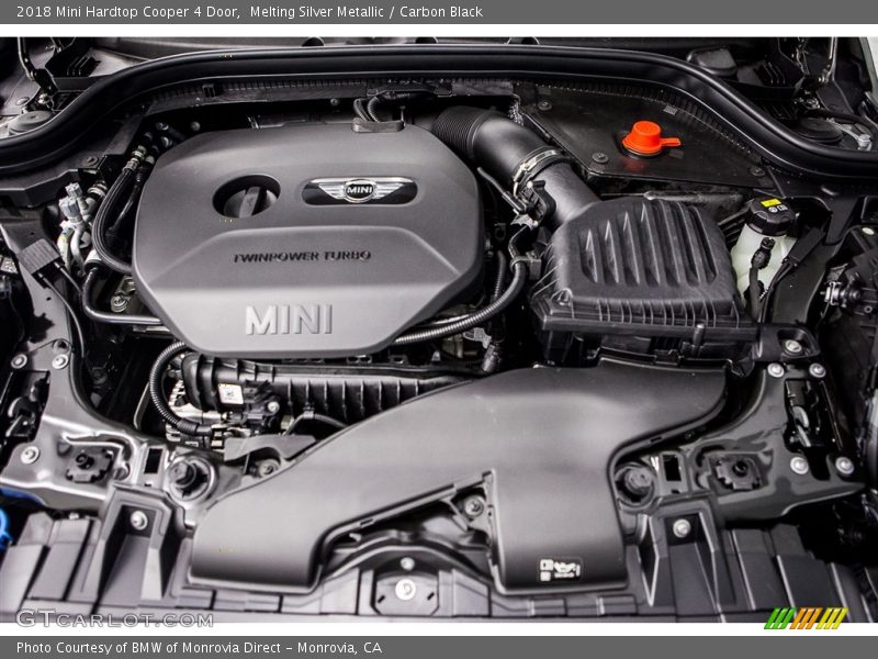Melting Silver Metallic / Carbon Black 2018 Mini Hardtop Cooper 4 Door