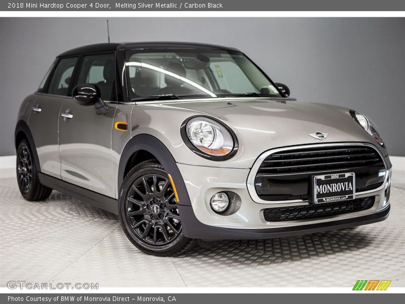Melting Silver Metallic / Carbon Black 2018 Mini Hardtop Cooper 4 Door