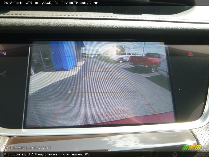 Red Passion Tintcoat / Cirrus 2018 Cadillac XT5 Luxury AWD
