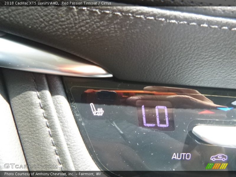 Red Passion Tintcoat / Cirrus 2018 Cadillac XT5 Luxury AWD