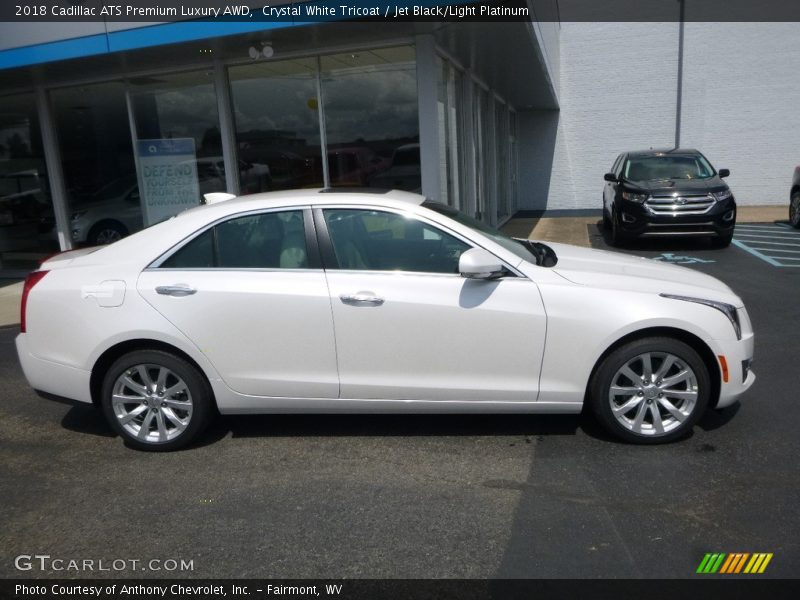  2018 ATS Premium Luxury AWD Crystal White Tricoat