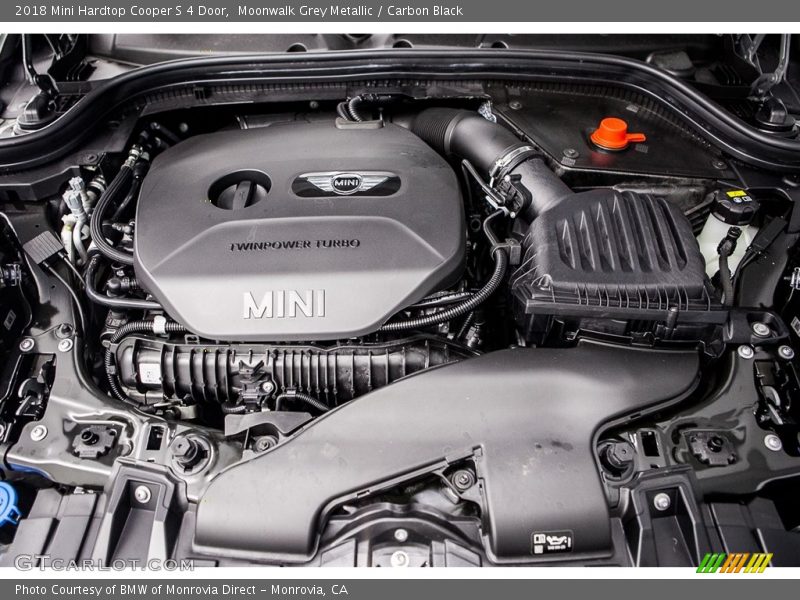  2018 Hardtop Cooper S 4 Door Engine - 2.0 Liter TwinPower Turbocharged DOHC 16-Valve VVT 4 Cylinder