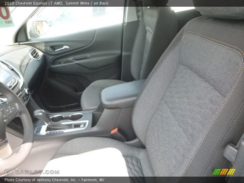 Summit White / Jet Black 2018 Chevrolet Equinox LT AWD