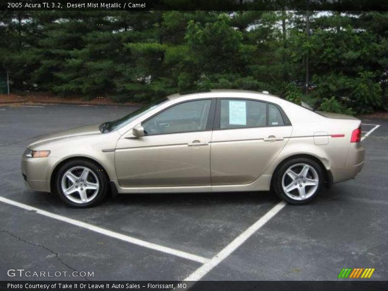 Desert Mist Metallic / Camel 2005 Acura TL 3.2