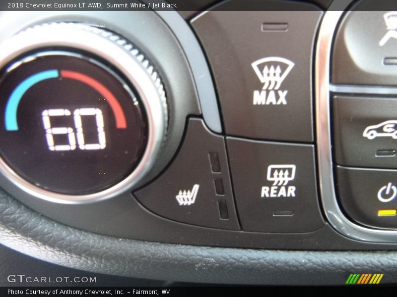 Summit White / Jet Black 2018 Chevrolet Equinox LT AWD