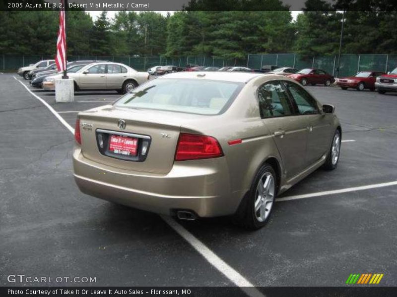 Desert Mist Metallic / Camel 2005 Acura TL 3.2