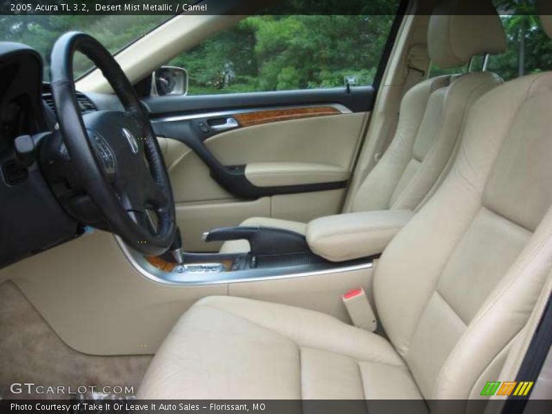 Desert Mist Metallic / Camel 2005 Acura TL 3.2