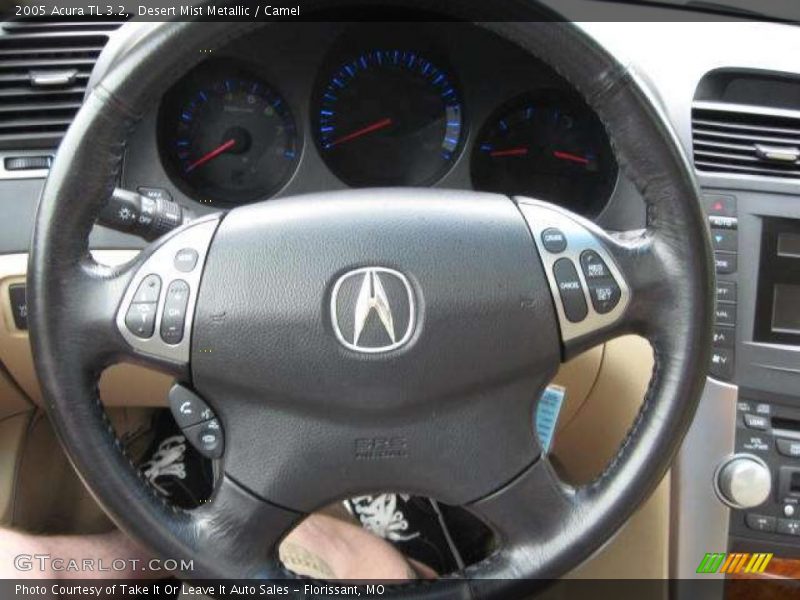 Desert Mist Metallic / Camel 2005 Acura TL 3.2