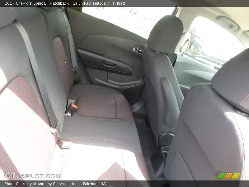 Cajun Red Tintcoat / Jet Black 2017 Chevrolet Sonic LT Hatchback
