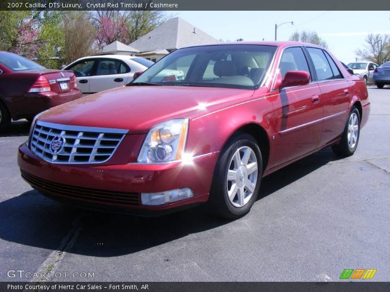 Crystal Red Tintcoat / Cashmere 2007 Cadillac DTS Luxury