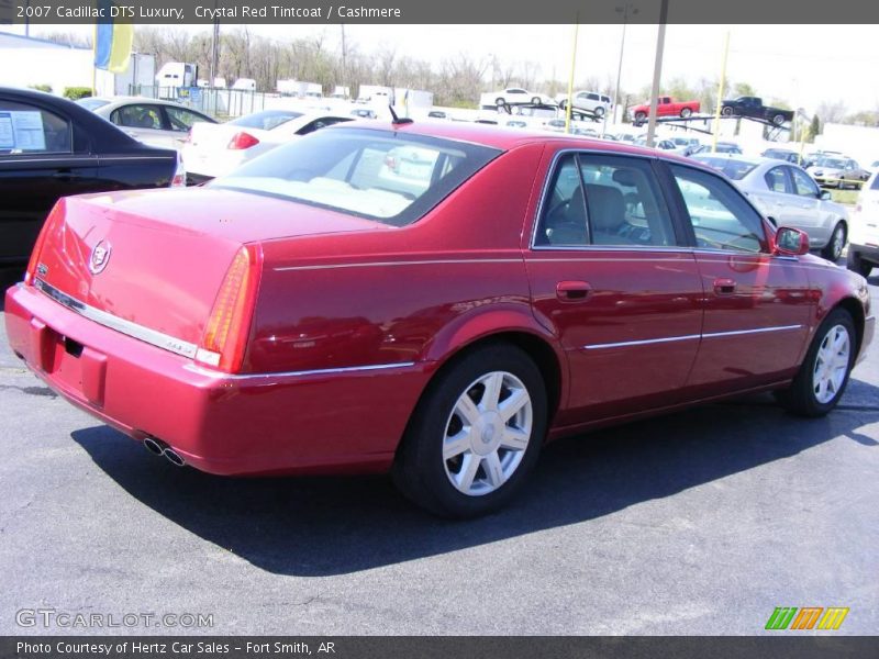 Crystal Red Tintcoat / Cashmere 2007 Cadillac DTS Luxury