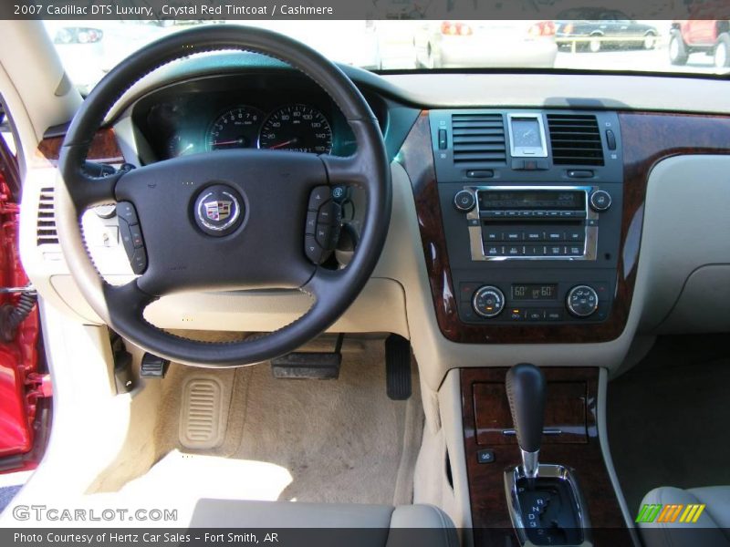 Crystal Red Tintcoat / Cashmere 2007 Cadillac DTS Luxury