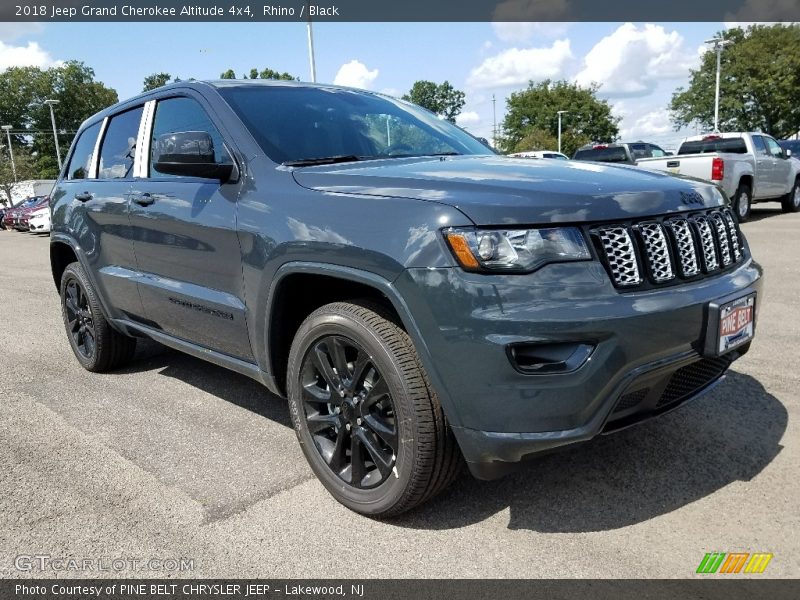 Rhino / Black 2018 Jeep Grand Cherokee Altitude 4x4