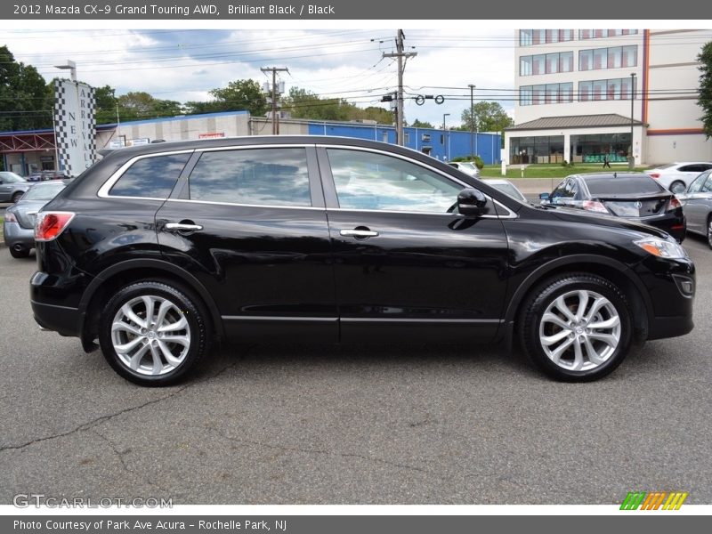 Brilliant Black / Black 2012 Mazda CX-9 Grand Touring AWD