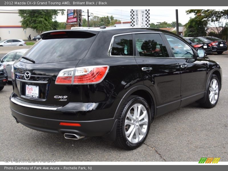 Brilliant Black / Black 2012 Mazda CX-9 Grand Touring AWD