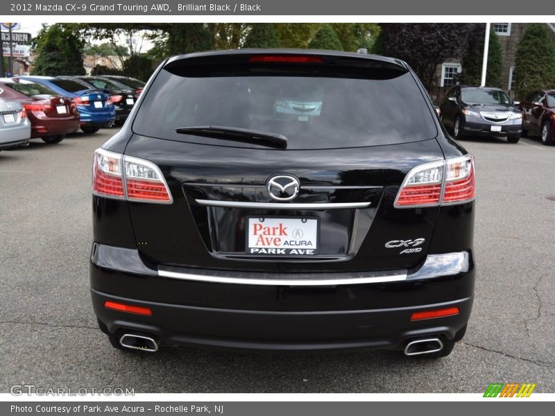Brilliant Black / Black 2012 Mazda CX-9 Grand Touring AWD