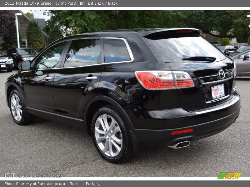 Brilliant Black / Black 2012 Mazda CX-9 Grand Touring AWD