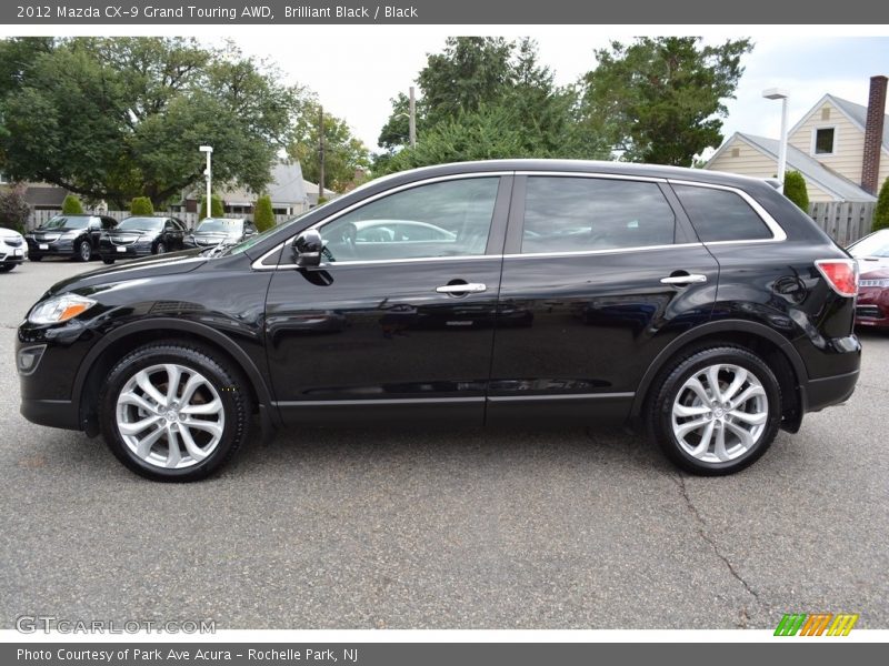 Brilliant Black / Black 2012 Mazda CX-9 Grand Touring AWD