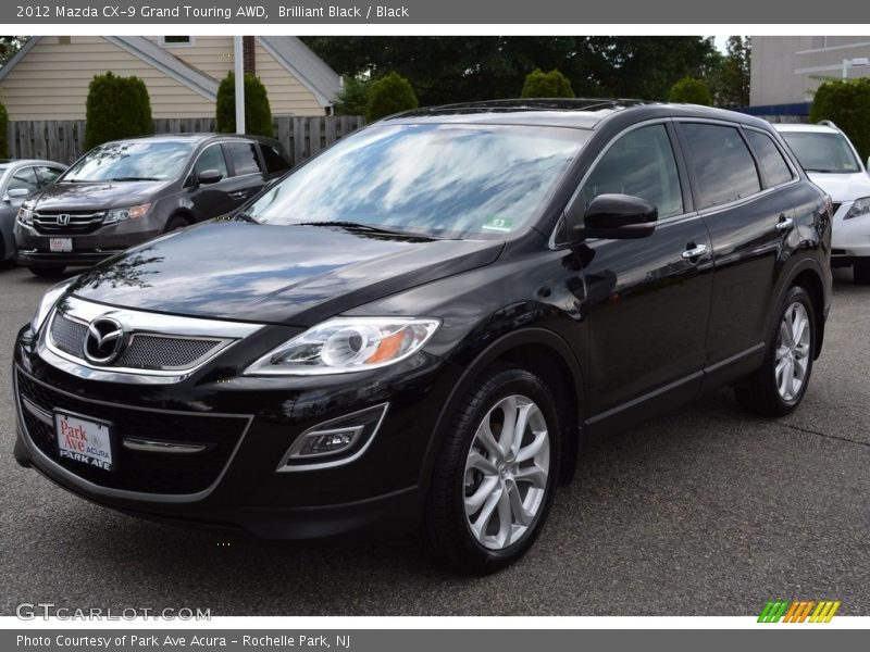 Brilliant Black / Black 2012 Mazda CX-9 Grand Touring AWD