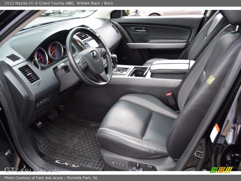 Brilliant Black / Black 2012 Mazda CX-9 Grand Touring AWD