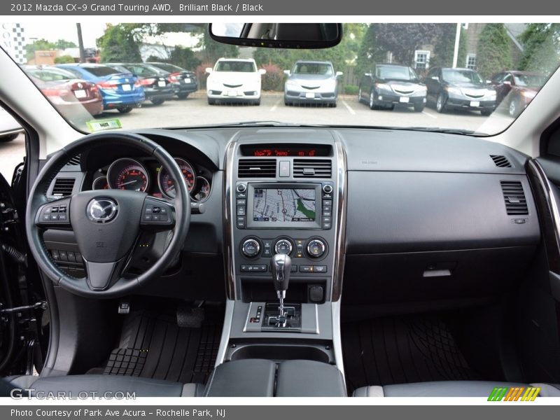 Brilliant Black / Black 2012 Mazda CX-9 Grand Touring AWD