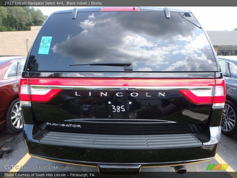 Black Velvet / Ebony 2017 Lincoln Navigator Select 4x4