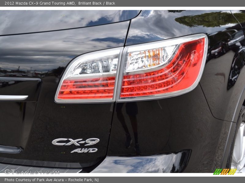 Brilliant Black / Black 2012 Mazda CX-9 Grand Touring AWD
