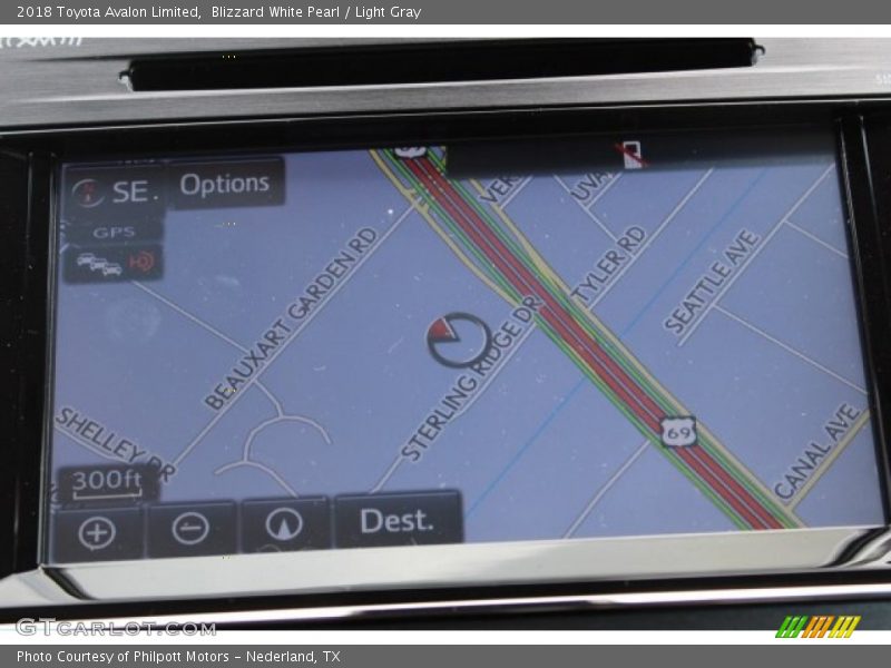 Blizzard White Pearl / Light Gray 2018 Toyota Avalon Limited