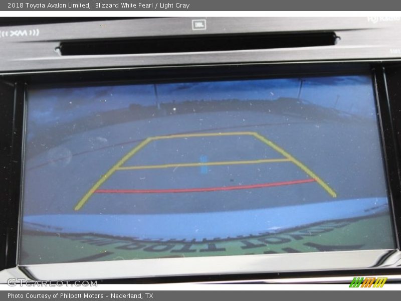 Blizzard White Pearl / Light Gray 2018 Toyota Avalon Limited