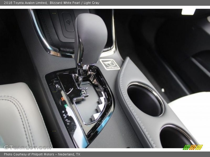 Blizzard White Pearl / Light Gray 2018 Toyota Avalon Limited