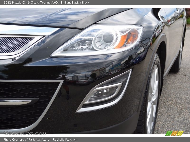 Brilliant Black / Black 2012 Mazda CX-9 Grand Touring AWD