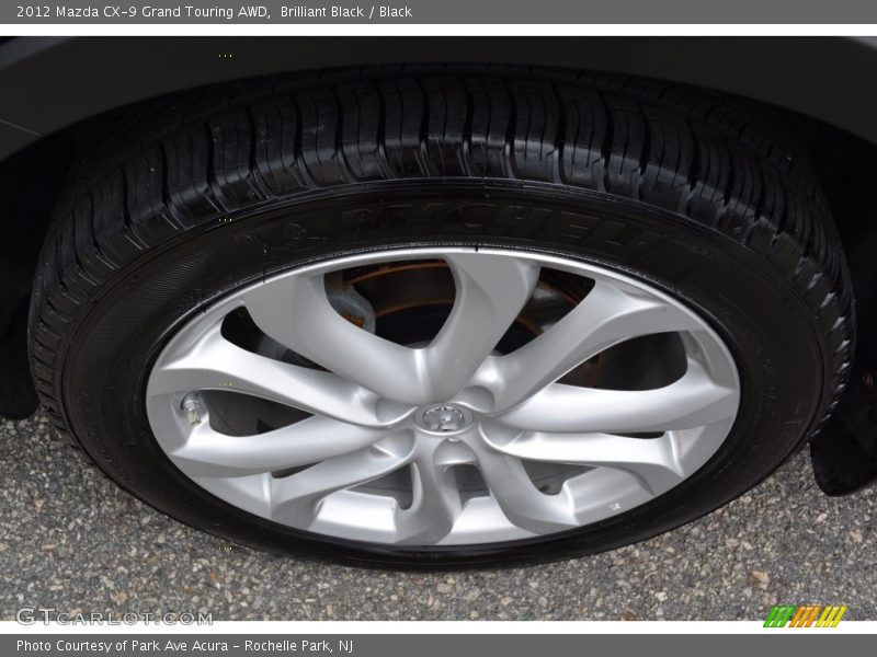 Brilliant Black / Black 2012 Mazda CX-9 Grand Touring AWD