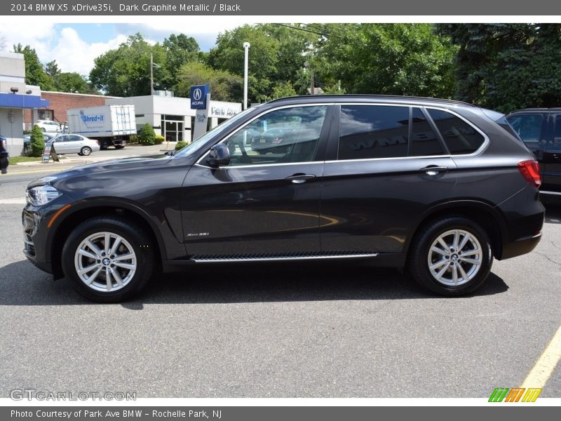 Dark Graphite Metallic / Black 2014 BMW X5 xDrive35i
