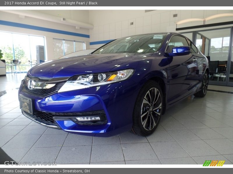 Still Night Pearl / Black 2017 Honda Accord EX Coupe