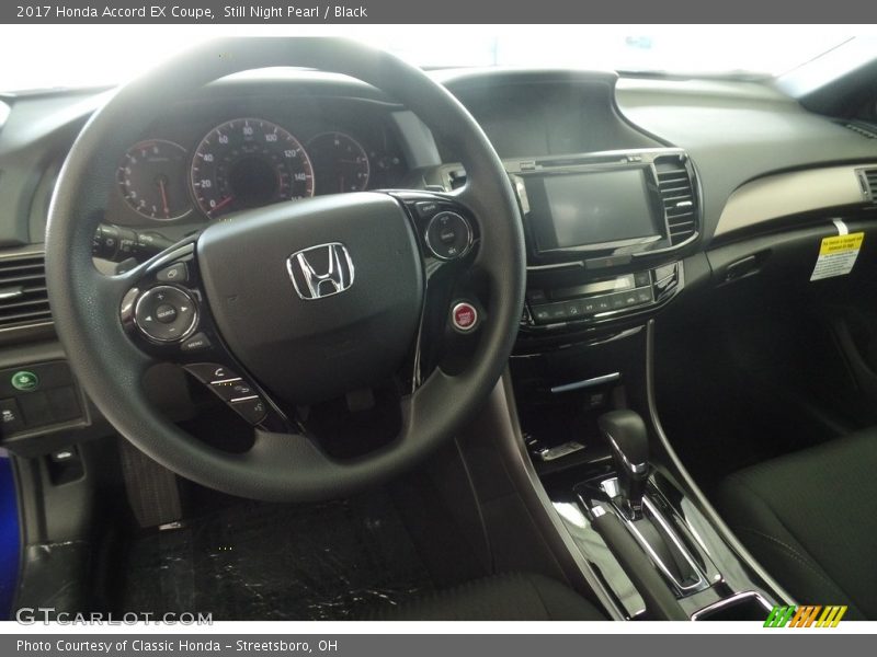 Still Night Pearl / Black 2017 Honda Accord EX Coupe