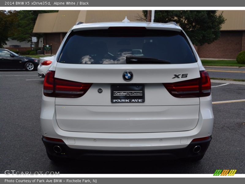Alpine White / Black 2014 BMW X5 xDrive35d