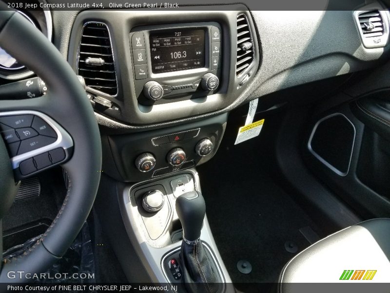 Olive Green Pearl / Black 2018 Jeep Compass Latitude 4x4