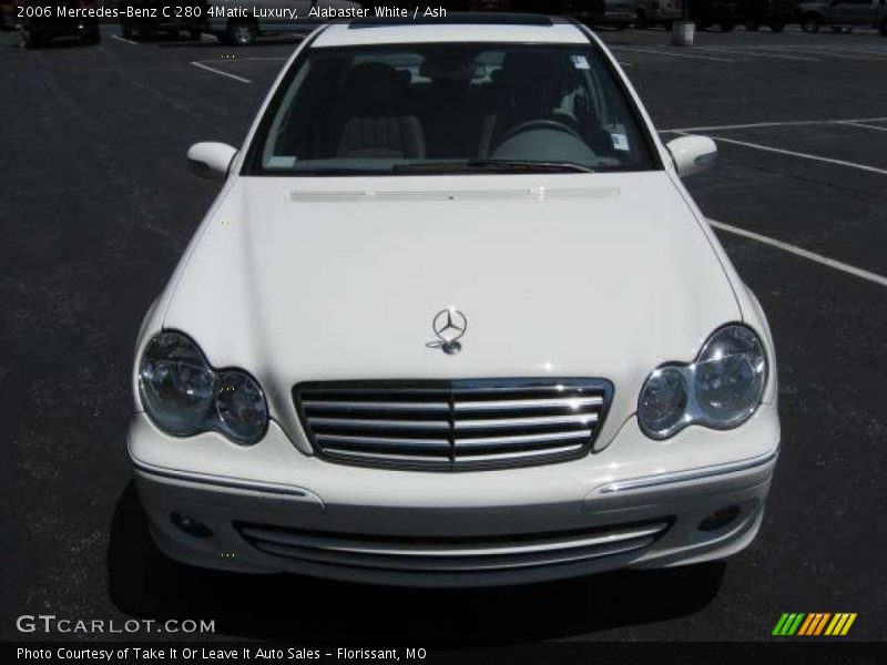 Alabaster White / Ash 2006 Mercedes-Benz C 280 4Matic Luxury