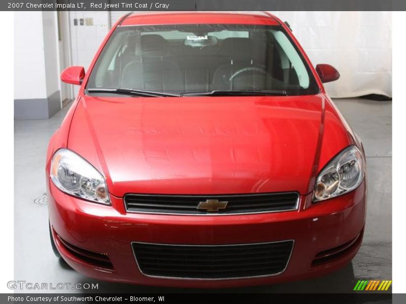 Red Jewel Tint Coat / Gray 2007 Chevrolet Impala LT