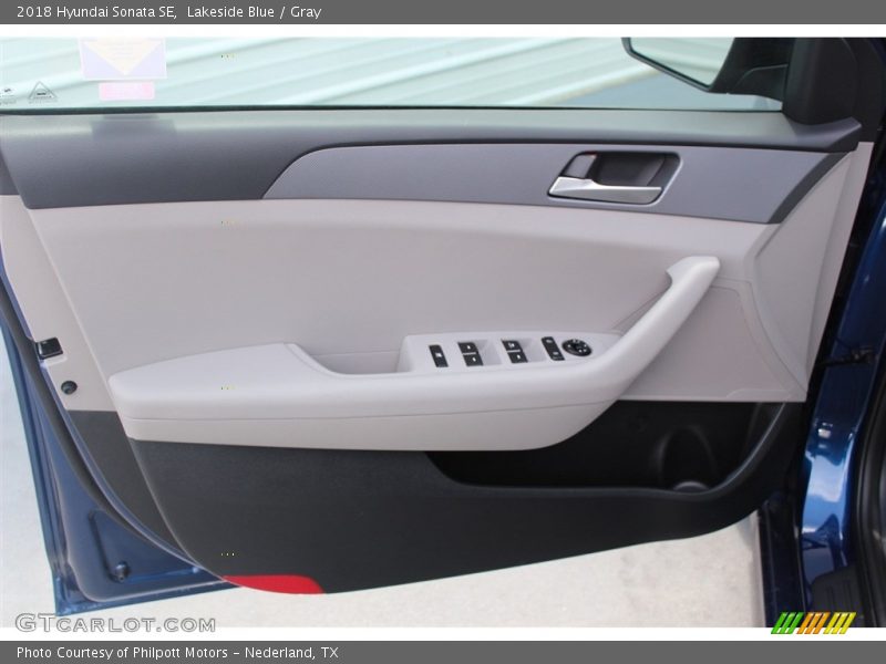 Lakeside Blue / Gray 2018 Hyundai Sonata SE