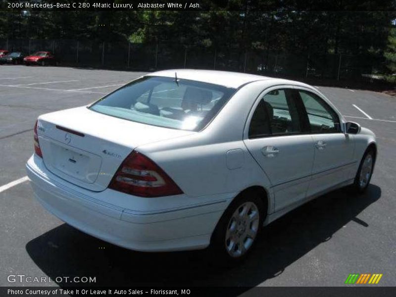 Alabaster White / Ash 2006 Mercedes-Benz C 280 4Matic Luxury