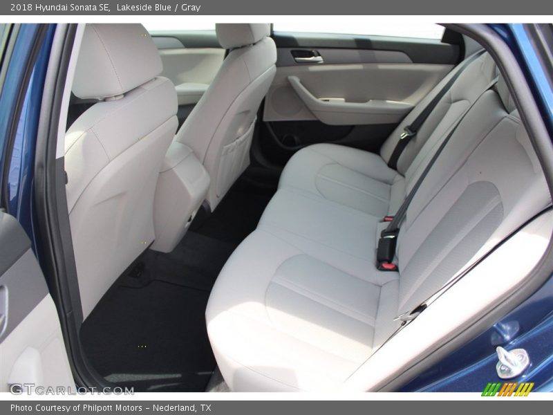 Lakeside Blue / Gray 2018 Hyundai Sonata SE