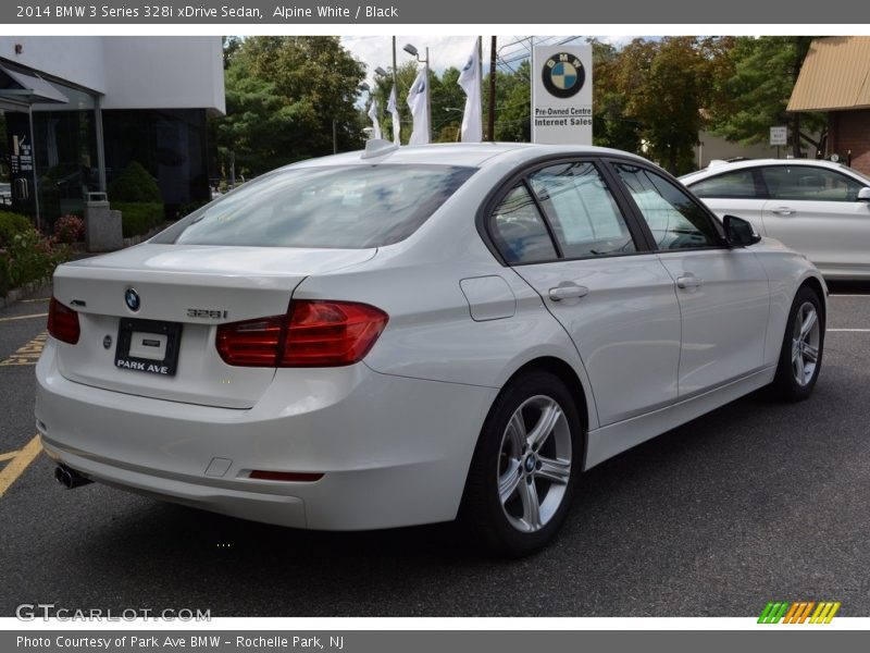 Alpine White / Black 2014 BMW 3 Series 328i xDrive Sedan