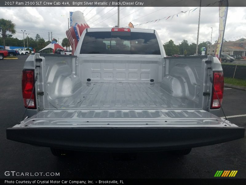 Bright Silver Metallic / Black/Diesel Gray 2017 Ram 2500 SLT Crew Cab 4x4