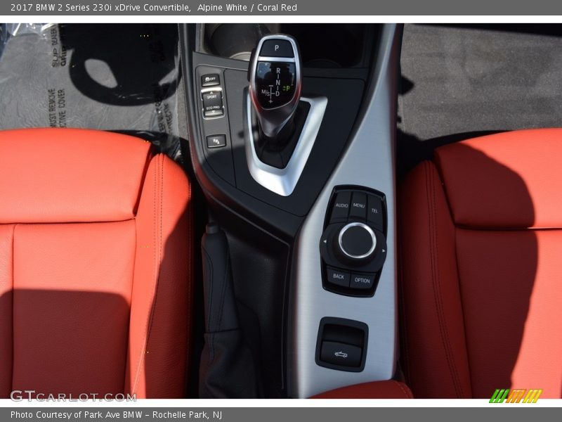 Alpine White / Coral Red 2017 BMW 2 Series 230i xDrive Convertible