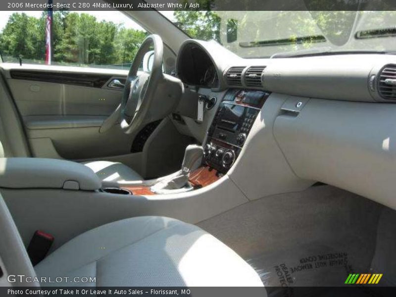 Alabaster White / Ash 2006 Mercedes-Benz C 280 4Matic Luxury