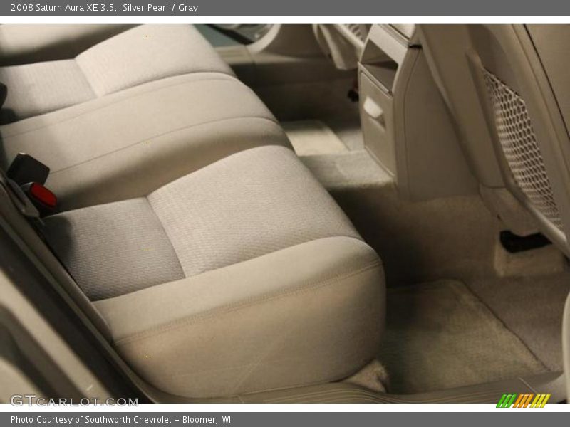 Silver Pearl / Gray 2008 Saturn Aura XE 3.5