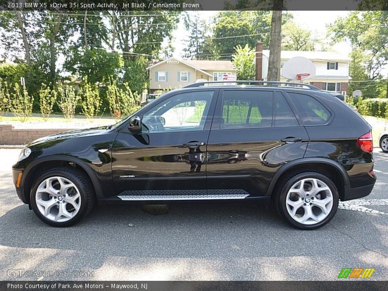 Jet Black / Cinnamon Brown 2013 BMW X5 xDrive 35i Sport Activity